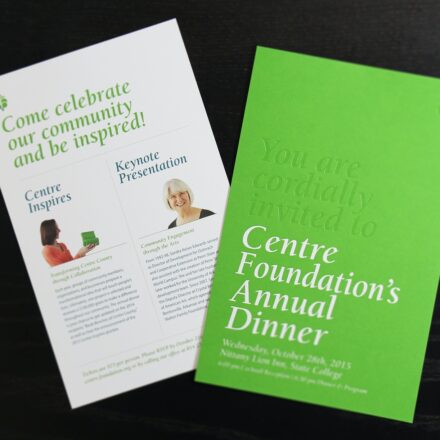 Centre Foundation Annual Dinner Brochure